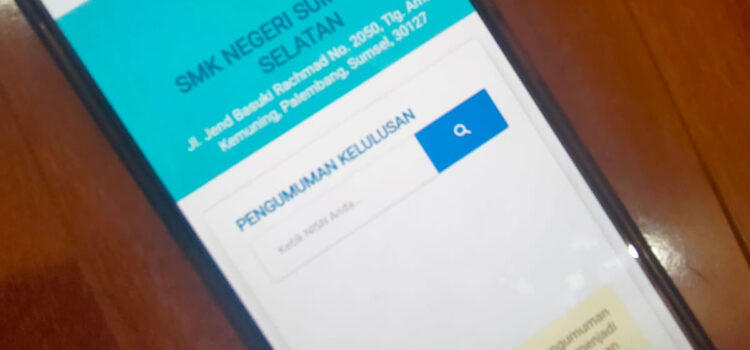 Juknis Pengumuman Kelulusan/PPDB